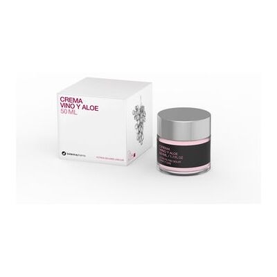 Crema de Vino y Aloe Vera Botánica Pharma - Antioxidante, Hidratante y Protectora - 50ml Crema de Vino y Aloe Vera Botánica Pharma - Antioxidante, Hidratante y Protectora - 50ml
