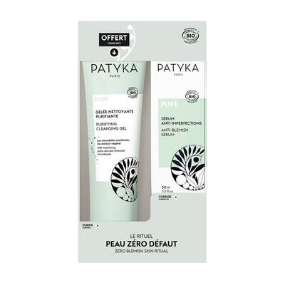 Patyka Pack Zero Blemish Skin Ritual Serum + Cleansing Gel Patyka Pack Zero Blemish Skin Ritual Serum + Cleansing Gel