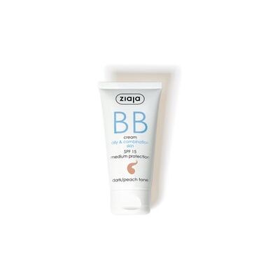 Ziaja Bb Cream Pieles Grasas Y Mixtas SPF15 Tono Oscuro 50 ml Ziaja Bb Cream Pieles Grasas Y Mixtas SPF15 Tono Oscuro 50 ml