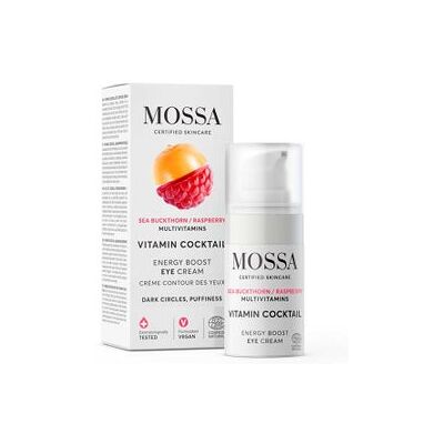 Mossa Cóctel de Vitaminas Crema de Ojos - Iluminadora, Hidratante, Vegana Mossa Cóctel de Vitaminas Crema de Ojos - Iluminadora, Hidratante, Vegana