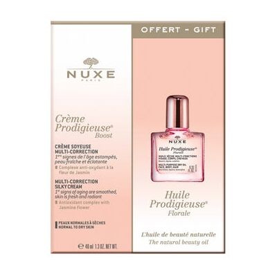 Nuxe Crème Prodigieuse Boost 40ml + Huile Prodigieuse Florale 10ml Nuxe Crème Prodigieuse Boost 40ml + Huile Prodigieuse Florale 10ml