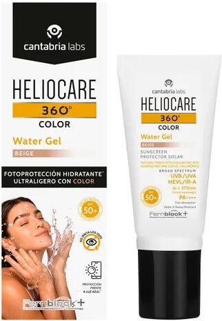 Heliocare 360º Color Water Gel Beige Protector Solar SPF50+ 50ml