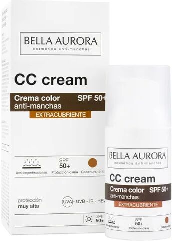 Bella Aurora CC Cream Anti-Manchas SPF50+ ExtraCubriente 30ml