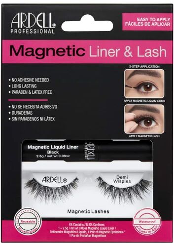 Ardell Magnetic Megahold Liner & Lash Demi Wispies 2uds