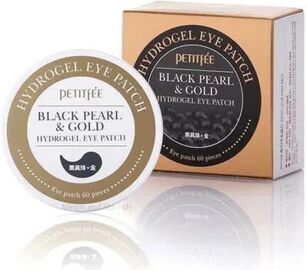 Petitfee Black Pearl & Gold Hydrogel Eye Patch 60uds