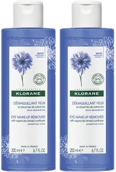 Klorane Duo Desmaquillante Ojos aciano 2x200 ml