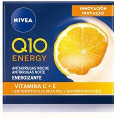 NIVEA Crema Q10+ Vitamina C Antiarrugas Energizante Noche 50ml