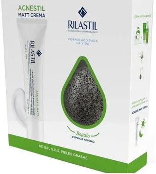 Rilastil Pack Acnestil Matt Crema + Esponja Konjac 1ud