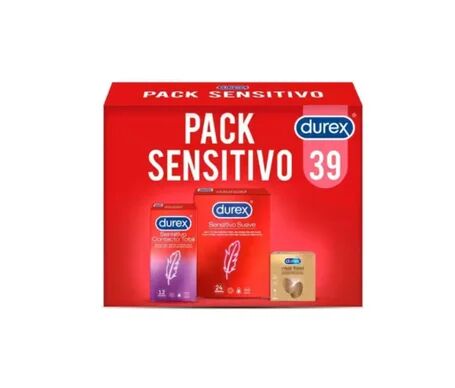 Durex Pack Sensitivo Condones 39uds