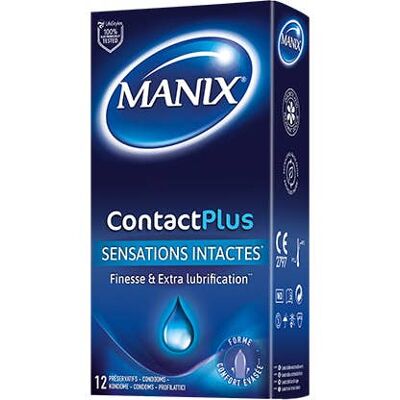 Manix Preservativos Contact Plus - 24 uds Manix Preservativos Contact Plus - 24 uds