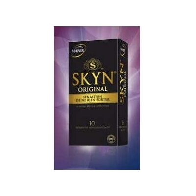 Preservativos Skyn Original de Manix - Pack de 10 - Sensación natural Preservativos Skyn Original de Manix - Pack de 10 - Sensación natural
