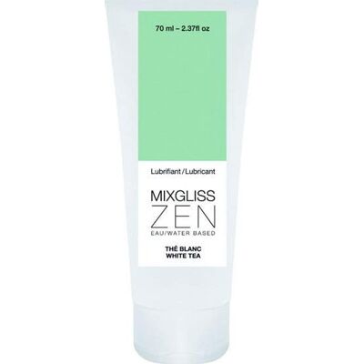 Lubricante a base de agua Mixgliss Zen The Blanc 70ml - Lubricante Lubricante a base de agua Mixgliss Zen The Blanc 70ml - Lubricante