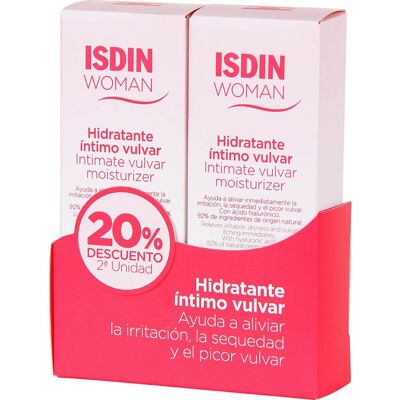 ISDIN Woman Hidratante Íntimo Vulvar 2x30g ISDIN Woman Hidratante Íntimo Vulvar 2x30g