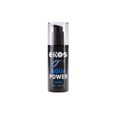 Lubricante anal Eros Aqua Power - 125ml Lubricante anal Eros Aqua Power - 125ml