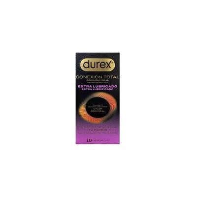 Durex Conexión Total Preservativo Extra Lubricado 10 uds Durex Conexión Total Preservativo Extra Lubricado 10 uds