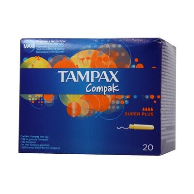 Tampax Compak Super Plus 20 U Tampax Compak Super Plus 20 U