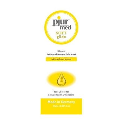 Pjur Med Soft Glide Lubricante Silicona 1,5ml Pjur Med Soft Glide Lubricante Silicona 1,5ml