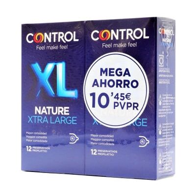 ARTSANA Control Xl Nature Xtra Large Preservativos 2 X12 uds ARTSANA Control Xl Nature Xtra Large Preservativos 2 X12 uds
