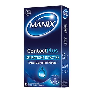Manix Preservativos Contact Plus - 24 uds Manix Preservativos Contact Plus - 24 uds