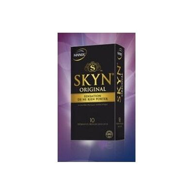Preservativos Skyn Original de Manix - Pack de 10 - Sensación natural Preservativos Skyn Original de Manix - Pack de 10 - Sensación natural
