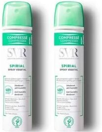 SVR Desodorante Spirial Vegetal Comprimido 2x75ml