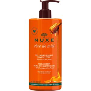 Nuxe Rêve de Miel Gel Limpiador Dermatológico Rostro y Cuerpo 750ml Nuxe Rêve de Miel Gel Limpiador Dermatológico Rostro y Cuerpo 750ml