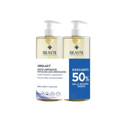 Rilastil Xerolact Aceite de Ducha Limpiador 2x1000ml Rilastil Xerolact Aceite de Ducha Limpiador 2x1000ml