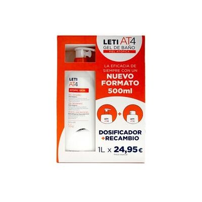 LetiAT4 Gel Baño 2x500ml LetiAT4 Gel Baño 2x500ml