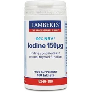 Lamberts Iodine 150mcg 500 Tabletas