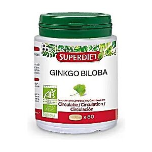 Superdiet Ginkgo Biloba Circulación 80comp