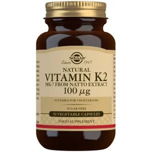 Solgar Vitamina K2 100mcg con MK-7 natural 50vcaps