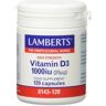 Lamberts Vit D3 1000 Iu 120 Cap