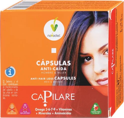 NOVADIET Capsulas Anticaida 'Capilare' 60 cápsulas