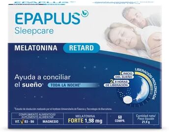 Epaplus Sleepcare Melatonina Retard 60 comprimidos