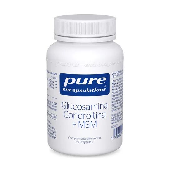 Pure Glucosamina Condroitina + MSM 60caps