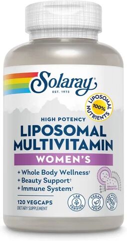 SOLARAY Liposomal Multivitamin Mujer 60caps