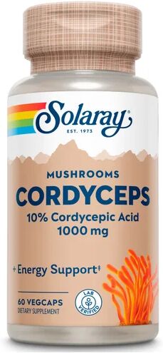 SOLARAY Cordyceps 520mg 60 Cáps