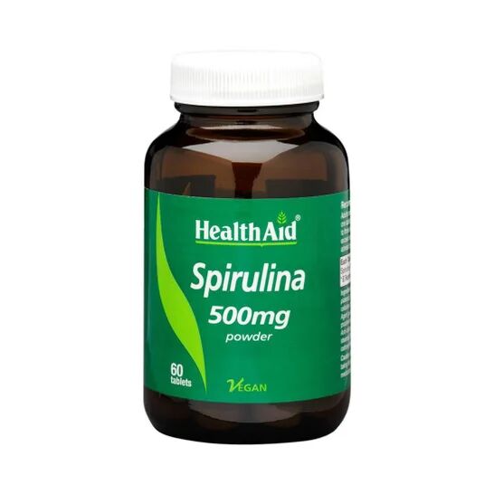 HealthAid Espirulina 500mg 60comp