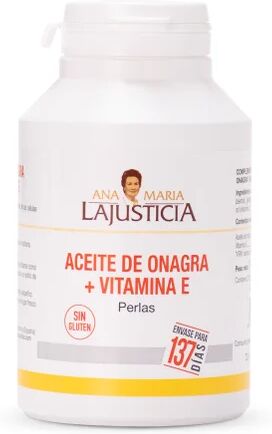 Ana Maria Lajusticia Aceite De Onagra + Vitamina E 275 perlas