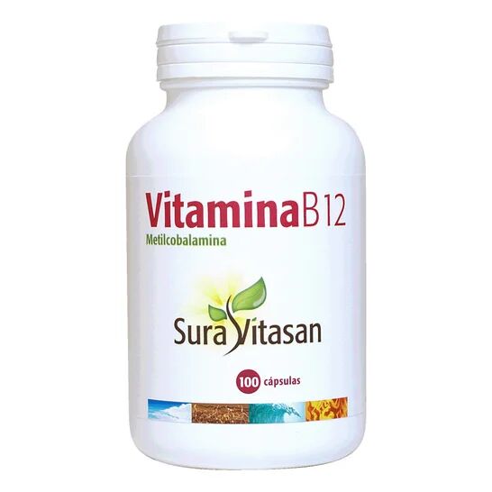 Sura Vitasan Complemento Alimenticio Vitamina B12 500Mcg 100 Caps