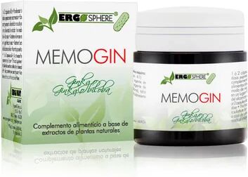 Ergonatural Ergosphere Ginkgo Biloba Memogin 45caps