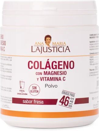 Ana Maria Lajusticia Colágeno con Magnesio y Vitamina C Sabor Fresa 350g