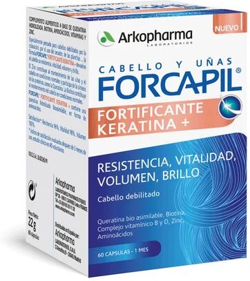 Arkopharma Forcapil Fortificante Keratina+ 60caps