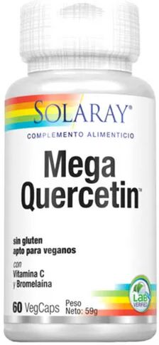 SOLARAY Mega Quercetin 600mg 60caps