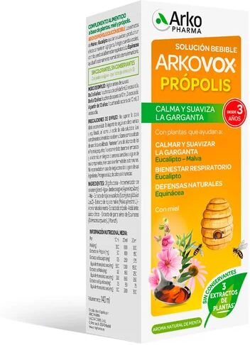 Arkopharma Arkovox Jarabe Própolis Sabor Menta 140ml