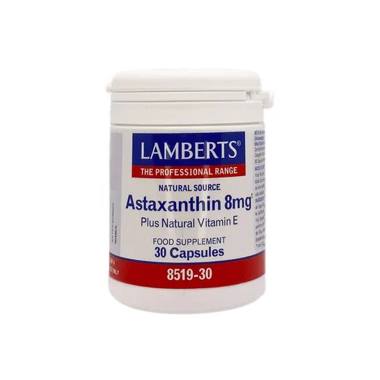Lamberts Astaxantina 8mg con Vitamina E 30caps
