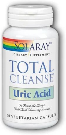 SOLARAY Total Cleanse Uric Acid 60cáps