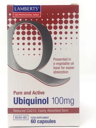 Lamberts Ubiquinol 100 Mg 60 Comp