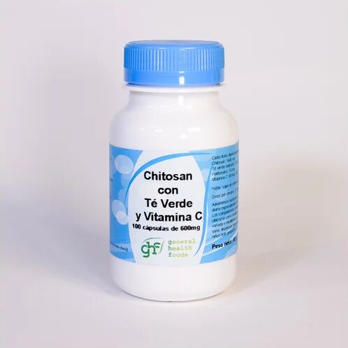 GHF Chitosán + Té Verde + Vitamina C 600mg 100cáps