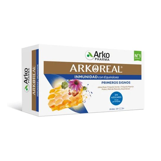 Arkopharma Arkoreal Inmunidad Equinácea Sin Azúcar 20 ampollas